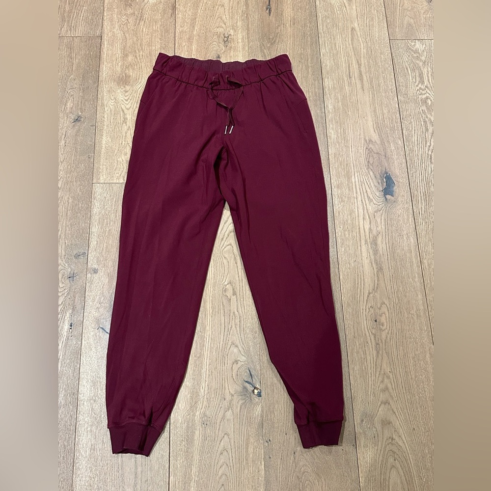 Lululemon Athletica Maroon Joggers